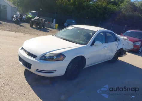 2008 Chevrolet Impala Ls из США, поврежденный, VIN 2G1WB58N889247665